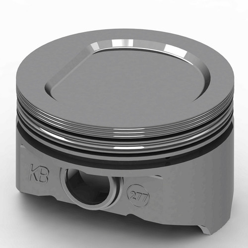 Piston - KB Series - Hypereutectic - 4.156 in Bore - 5/64 x 5/64 x 3/16 in Ring Grooves - Minus 15.00 cc - Oldsmobile V8 - Set of 8