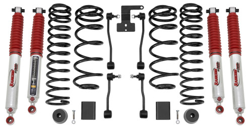 Suspension Lift Kit - 3 in Lift - Hardware / Shocks / Springs - Jeep Wrangler JL 2018-20 - Kit