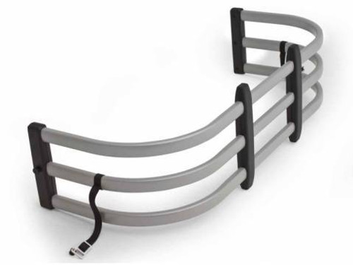 Bed Extender - BedXTender HD Max - Bed Mounted - Aluminum - Silver Powder Coat - Ford Fullsize Truck 2004-23 / Toyota Fullsize Truck 2007-22 - Each