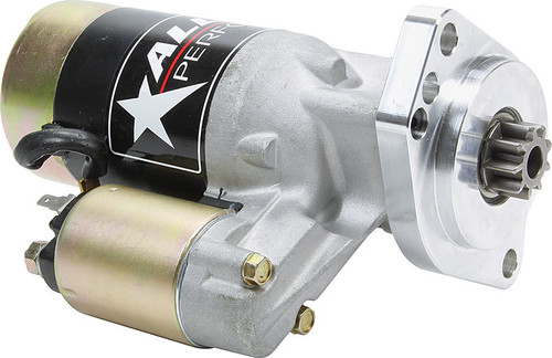 Starter - Heavy Duty - Reverse Mount - 3.7:1 Gear Reduction - Black - Bert / Brinn Transmission - Small Block Chevy - Each