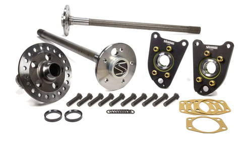 Spool and Axle Kit - Pro Steel - 35 Spline - C-Clip Eliminator / Gaskets / Hardware and 1/2-20 in Studs Included - Disc Brakes - Ford 8.8 in - Ford Mustang 1986-93 - Kit