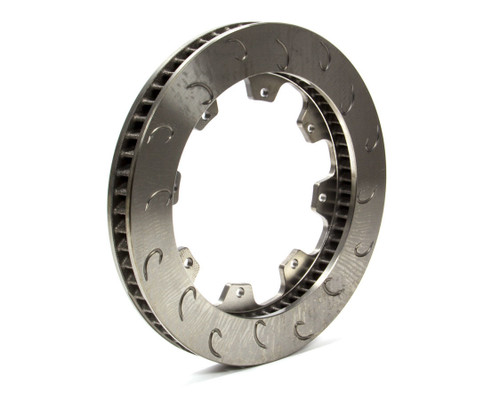 Brake Rotor - J-Hook - Driver Side - Directional / J-Hook Slotted - 11.750 in OD - 1.250 in Thick - 8 x 7.000 in Bolt Pattern - Iron - Natural - Each