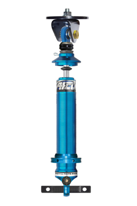 Shock - Eliminator Double Adjustable - 14 in Compressed / 20 in Extended - Threaded Aluminum - Blue Anodized - Front - GM F-Body 1993-2002 - Each