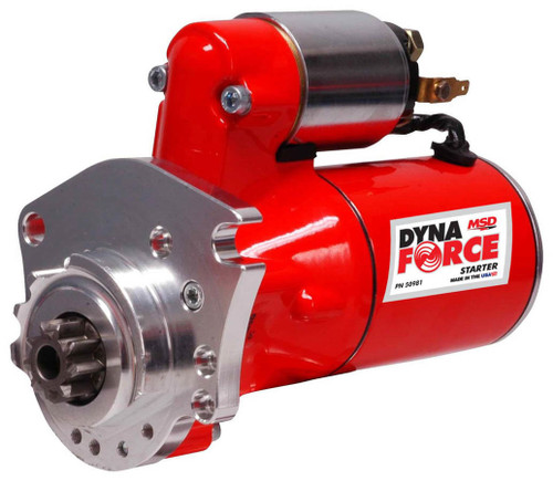 Starter - DynaForce - 4.4:1 Gear Reduction - Red - Mini Starter - Mopar V8 - Each