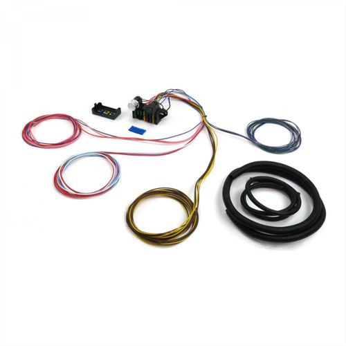 Car Wiring Harness - ProComp - 12 Fuses - 10 Circuit - 11 Terminals - Ultra Small - Universal - Kit