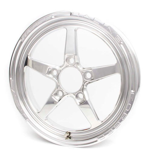 Wheel - Alumastar 1-Piece - 15 x 3.5 in - 2.250 in Backspace - 5 x 4.75 in Bolt Pattern - Aluminum - Polished - Each