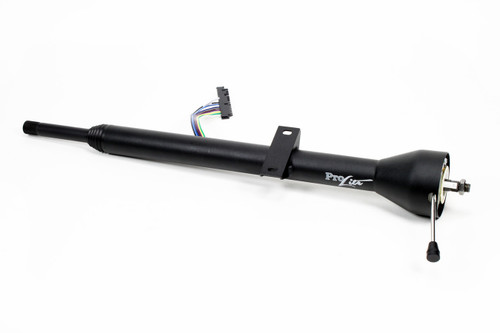 Steering Column - Pro-Lite - Hazard / Turn Signal - Steel - Black Powder Coat - GM X-Body 1962-66 - Each