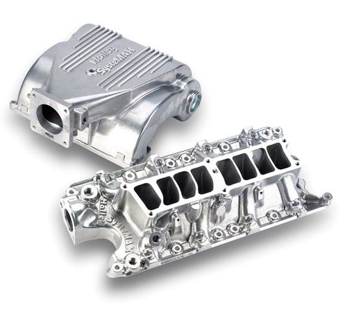 Intake Manifold - Holley EFI - Throttle Body Flange - Multi Port - Aluminum - Polished - Small Block Ford - Each