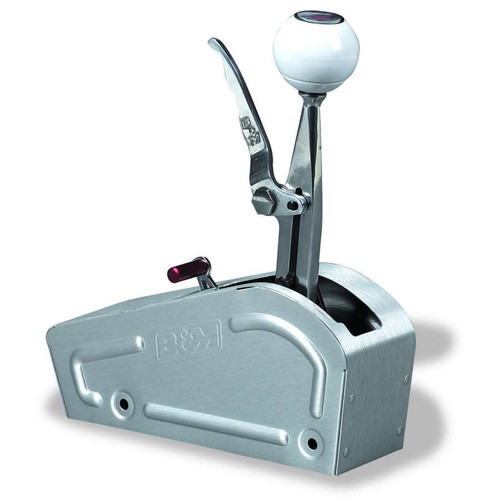 Shifter - Pro Stick - Automatic - Floor Mount - Forward / Reverse Pattern - 5 ft Cable - Hardware Included - Cover Included - GM 2/3/4 Speed - Kit