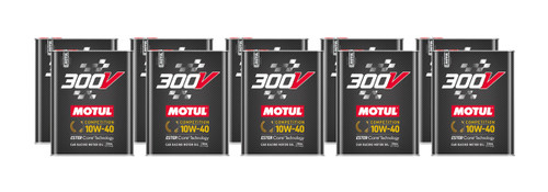 Motor Oil - 300V Competition - 10W40 - Synthetic - 2 L Bottle - Set of 10
