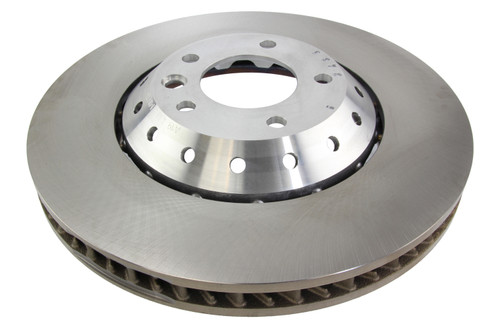 Brake Rotor - Premium - 390 mm OD - 5 x 130 mm Bolt Pattern - Iron - Natural - Porsche Cayenne 2011-17 - Each