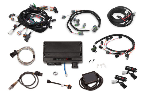 Engine Control Module - Terminator X - 3.5 in Touchscreen - Wiring Harness - Ford Modular - Kit