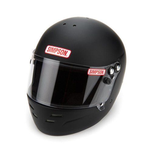 Helmet - Viper - Full Face - Snell SA2020 - Head and Neck Support Ready - Flat Black - X-Large - Each