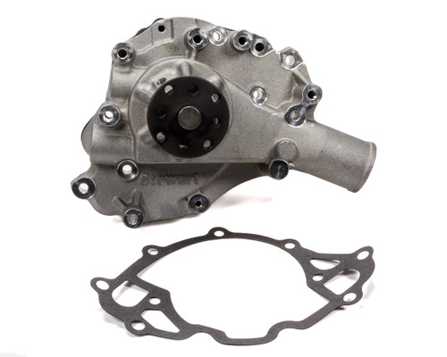Water Pump - Mechanical - Stage 4 - 3/4 in Pilot - Aluminum - Natural - Small Block Ford - Each Water Pump - Mechanical - Stage 4 - 3/4 in Pilot - Aluminum - Natural - Small Block Ford - Each