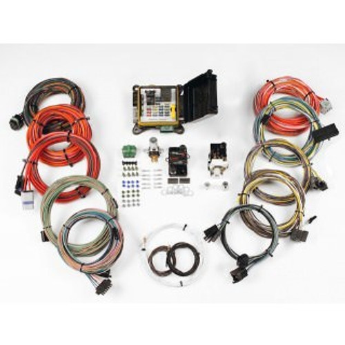 Car Wiring Harness - Severe-Duty - Complete - 22 Power Outlets - GM Color Code - Universal - Kit