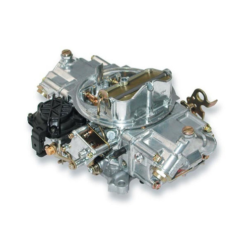 Carburetor - Model 4150 - Street Avenger - 4-Barrel - 870 CFM - Square Bore - Manual Choke - Vacuum Secondary - Dual Inlet - Silver - Each