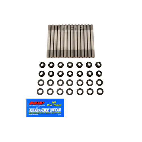 Cylinder Head Stud Kit - 14 mm - 12 Point Nuts - Custom Age - Natural - Nissan GTR - Kit