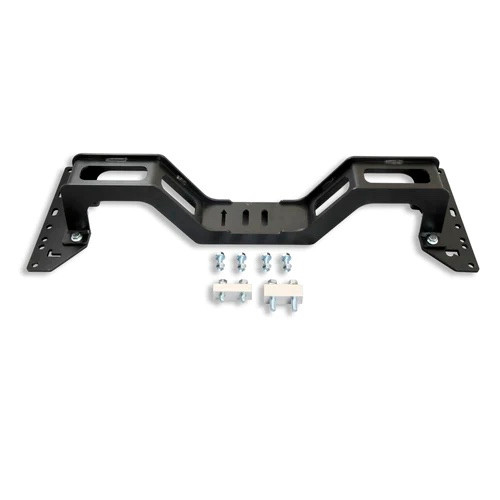 Transmission Crossmember - Bolt-On - Steel - Black Powder Coat - LS-Swap - GM Fullsize Truck 1963-72 - Kit Transmission Crossmember - Bolt-On - Steel - Black Powder Coat - LS-Swap - GM Fullsize Truck 1963-72 - Kit