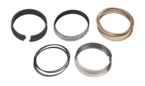 Piston Rings - Maxseal - Gapless - 4.145 in Bore - File Fit - 1.5 x 1.5 x 3.0 mm Thick - Standard Tension - Steel - 8 Cylinder - Kit