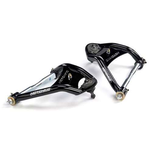 Control Arm - Tubular - Upper - Ball Joints - Steel - Black Powder Coat - GM F-Body 1967-69 / X-Body 1968-74 - Pair