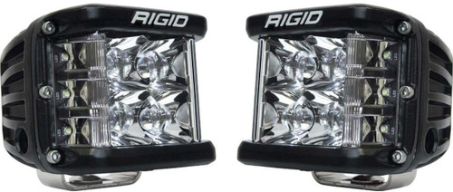 LED Light Assembly - D-SS Pro - Spot - 47 Watts - 4 White LED - 3 x 4 in - Surface Mount - Aluminum - Black Powder Coat - Universal - Pair