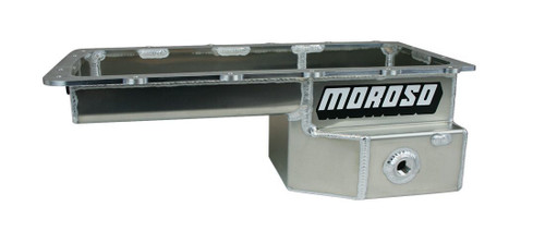 Engine Oil Pan - Rear Sump - 9 qt - 6.625 in Deep - Aluminum - Natural - Ford Coyote - Each