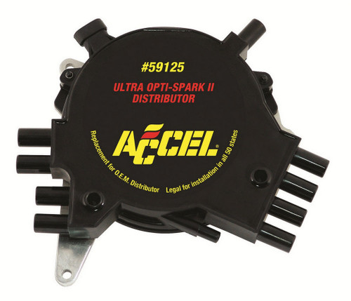 Distributor - Performance Replacement - Optical Trigger - Electronic Advance - Socket Style - Black - LT1 V8 OptiSpark II - GM LT-Series 1992-97 - Each