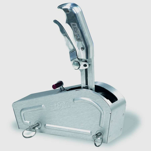 Shifter - Magnum Grip Pro Stick - Automatic - Floor Mount - Forward / Reverse Pattern - 5 ft Cable - Hardware Included - Various Applications - Kit