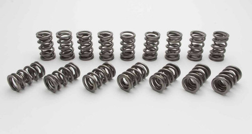 Valve Spring - NexTek - Super Finish - Dual Spring - 618 lb/in Spring Rate - 1.150 in Coil Bind - 1.550 in OD - Set of 16