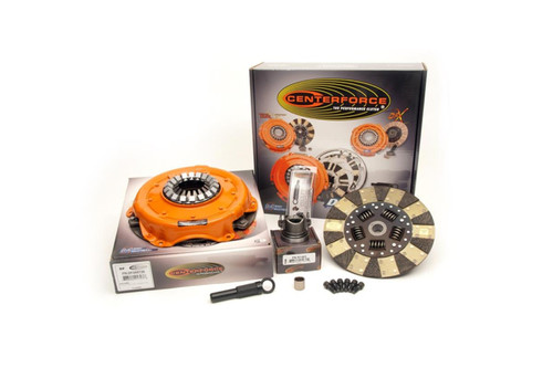 Clutch Kit - Dual Friction - Single Disc - 10.4 in Diameter - 1 in x 23 Spline - Sprung Hub - Organic / Carbon - Mopar - Kit