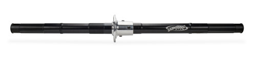 Open Tube Axle - Lightweight - 52 in Long - 1 in Offset - 42 Spline Hub - 46 Spline Brake Mount - 1.875 in ID - Aluminum - Black Anodized - Sprint - Each
