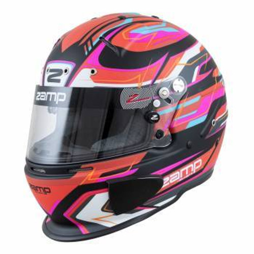 Helmet - RZ-70E Switch - Full Face - Snell SA2020 - FIA Approved - Head and Neck Support Ready - Red / Black - Large - Each