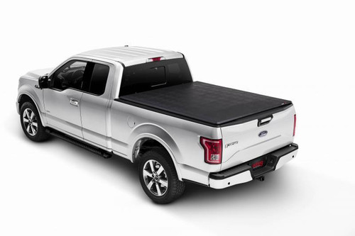 Tonneau Cover - Trifecta 2.0 - Folding - Bed Rail Attachment - Vinyl Top - Black - 6 ft 7 in Bed - Ford Fullsize Truck 2015-20 - Kit