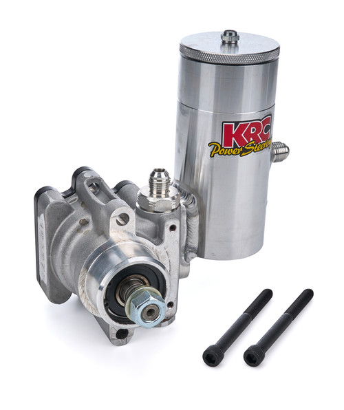 Power Steering Pump - Pro-Series III - 1600 psi - Bolt-On Tank - Aluminum - Natural - Universal - Each