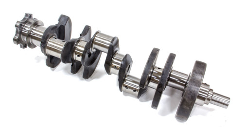 Crankshaft - Compstar Comet - 3.500 in Stroke - Internal Balance - Forged Steel - 2-Piece Seal - Small Block Chevy - Each