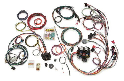 Car Wiring Harness - Direct Fit - Complete - 23 Circuit - Jeep YJ 1987-91 - Kit