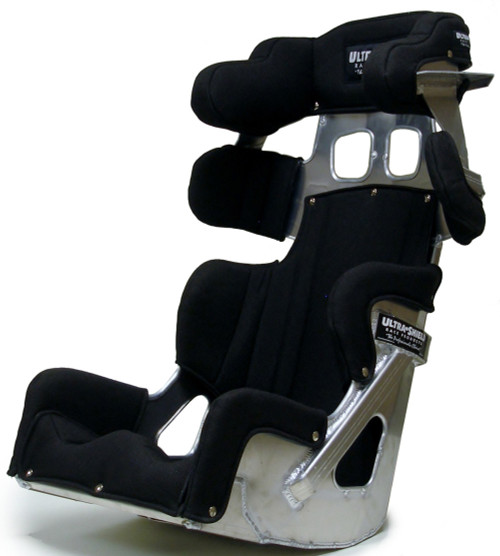 Seat - FC2 Late Model - 17 in Wide - 20 Degree Layback - Black Cover Included - Aluminum - Natural - Each