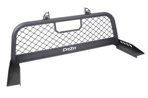 Truck Cab Rack - Aluminum Mesh Window Cover - Black Powder Coat - Various Applications - Each