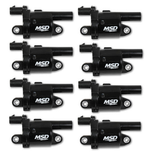 Ignition Coil Pack - Blaster Gen V - Round - Female Socket - Black - GM GenV LT-Series - Set of 8 Ignition Coil Pack - Blaster Gen V - Round - Female Socket - Black - GM GenV LT-Series - Set of 8