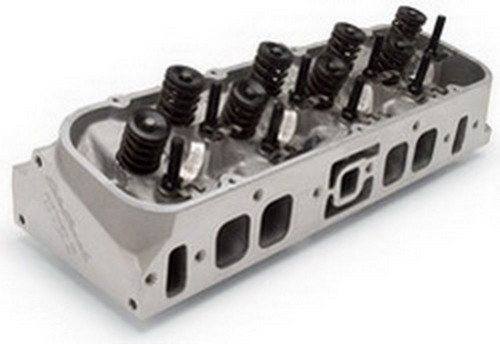 Cylinder Head - Performer High-Compression - Assembled - 2.190 / 1.880 in Valve - 290 cc Intake - 100 cc Chamber - 1.550 in Springs - Aluminum - Big Block Chevy - Each