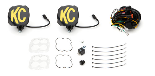 LED Light Assembly - Flex Era 4 - Combo Beam - 160 Watts - 4 White LED - Covers Included - Universal - Aluminum - Kit LED Light Assembly - Flex Era 4 - Combo Beam - 160 Watts - 4 White LED - Covers Included - Universal - Aluminum - Kit