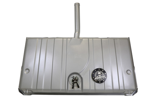 Fuel Tank - Gen ll Stealth - 340 lph Pump - 6 AN Male Outlet - 6 AN Male Return - Sending Unit - Steel - Silver Paint - GM X-Body 1971-72 - Kit