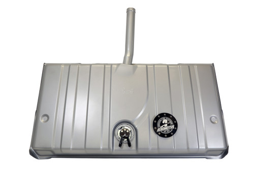 Fuel Tank - Gen ll Stealth - 340 lph Pump - 6 AN Male Outlet - 6 AN Male Return - Sending Unit - Steel - Silver Paint - GM X-Body 1970 - Kit Fuel Tank - Gen ll Stealth - 340 lph Pump - 6 AN Male Outlet - 6 AN Male Return - Sending Unit - Steel - Silver Paint - GM X-Body 1970 - Kit