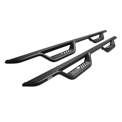 Step Bars - Outlaw Drop - Mount Kit Included - Steel - Black Powder Coat - Crew Cab - GM Fullsize Truck 2019-22 - Pair Step Bars - Outlaw Drop - Mount Kit Included - Steel - Black Powder Coat - Crew Cab - GM Fullsize Truck 2019-22 - Pair