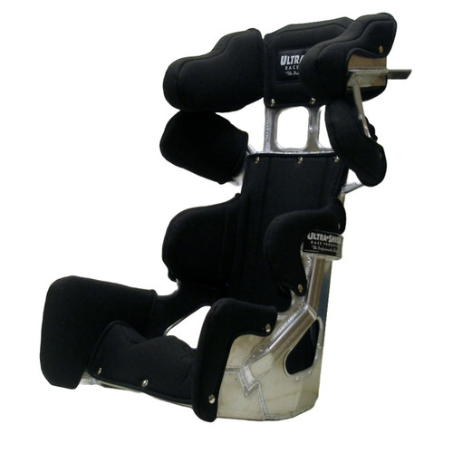 Seat - Micro 600 - 11-1/2 in Wide - 10 Degree Layback - Black Cover Included - Aluminum - Natural - Kit