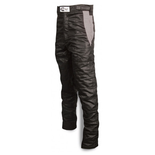 Driving Pants - Racer2020 - SFI 3.2A/5 - Double Layer - Nomex - Black / Gray - X-Large - Each