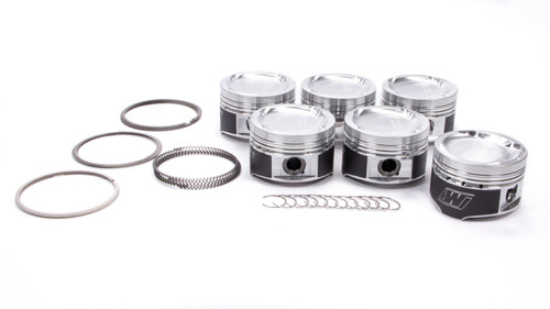 Piston and Ring - Sports Compact - Forged - 83.50 mm Bore - 1.0 x 1.2 x 2.8 mm Ring Groove - Minus 16.00 cc - Toyota In-Line-6 - Kit Piston and Ring - Sports Compact - Forged - 83.50 mm Bore - 1.0 x 1.2 x 2.8 mm Ring Groove - Minus 16.00 cc - Toyota In-Line-6 - Kit