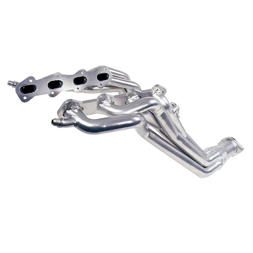 Headers - Long Tube - 1-5/8 in Primary - 3 in Collector - Steel - Metallic Ceramic - Ford Modular - Cobra - Ford Mustang 1996-98 - Pair