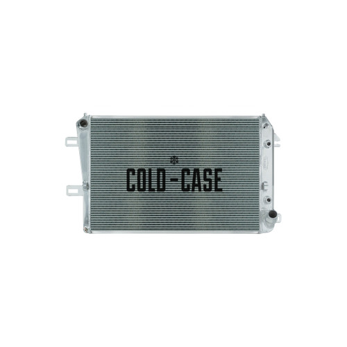 Radiator - 45 in W x 25 in H x 3 in D - Driver Side Inlet - Passenger Side Outlet - Aluminum - Polished - GM Fullsize Truck 2006-10 - Each Radiator - 45 in W x 25 in H x 3 in D - Driver Side Inlet - Passenger Side Outlet - Aluminum - Polished - GM Fullsize Truck 2006-10 - Each