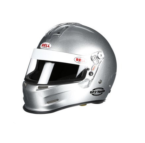 Helmet - Youth Series - GP.2 - SFI 24.1 - Silver - 2X-Small - Each